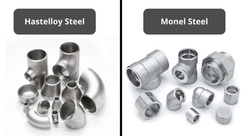 hastelloy vs mone steel